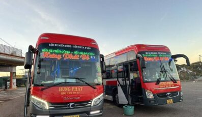 Nhà xe Hưng Phát Đỏ Eahleo Eawy Đắk Lắk đi Sài Gòn TPHCM