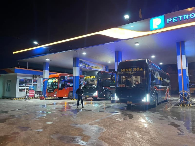 Nhà xe Minh Hóa Nghĩa Đàn Nghệ An đi Hà Nội Mỹ Đình Nước Ngầm