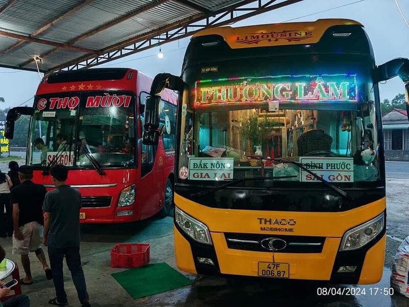 Nhà xe Phương Lâm Lạng Sơn đi Đắk Lắk Đắk Nông Sài Gòn