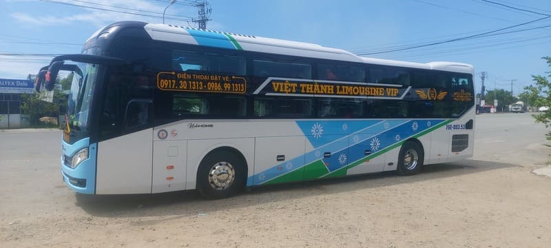 Nhà xe Việt Thành Quảng Ngãi Bình Sơn đi Sài Gòn Tân Bình