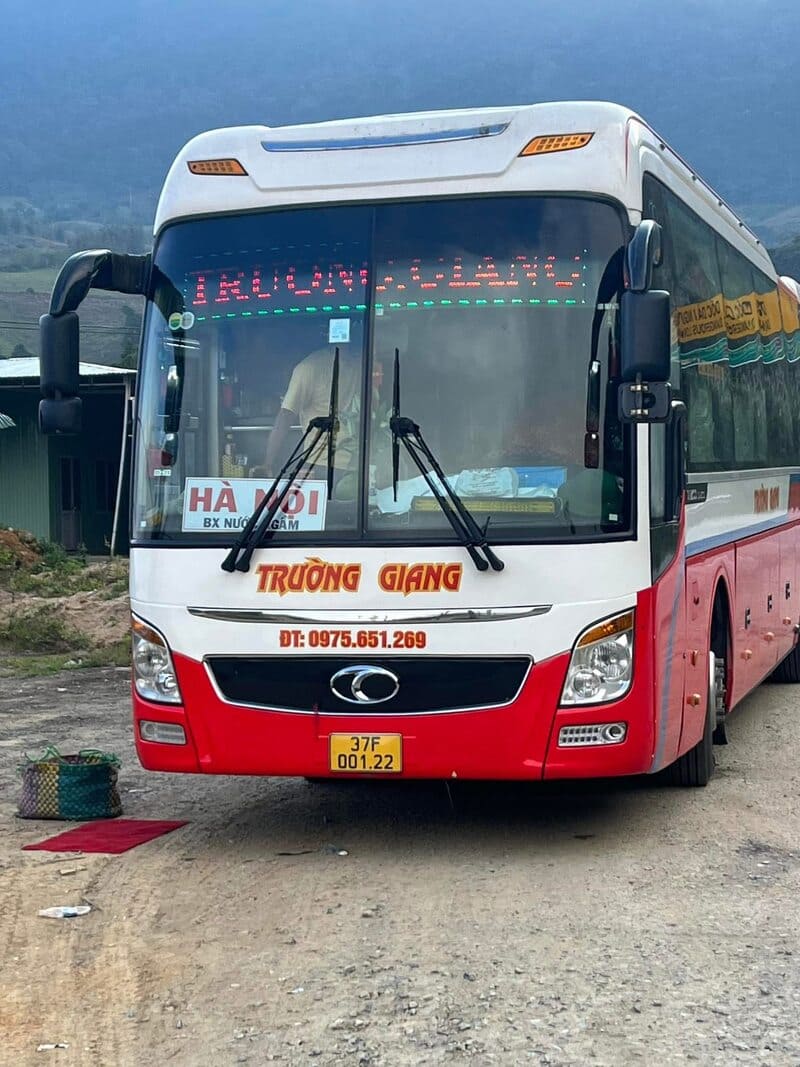 Nhà xe Trường Giang Gia Lai Đà Nẵng Quảng Trị Nghệ An Hà Nội