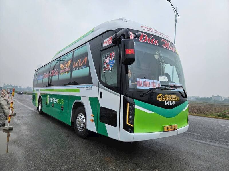 Top 5 Nhà xe Nam Định đi Gia Lai Pleiku số điện thoại tổng đài