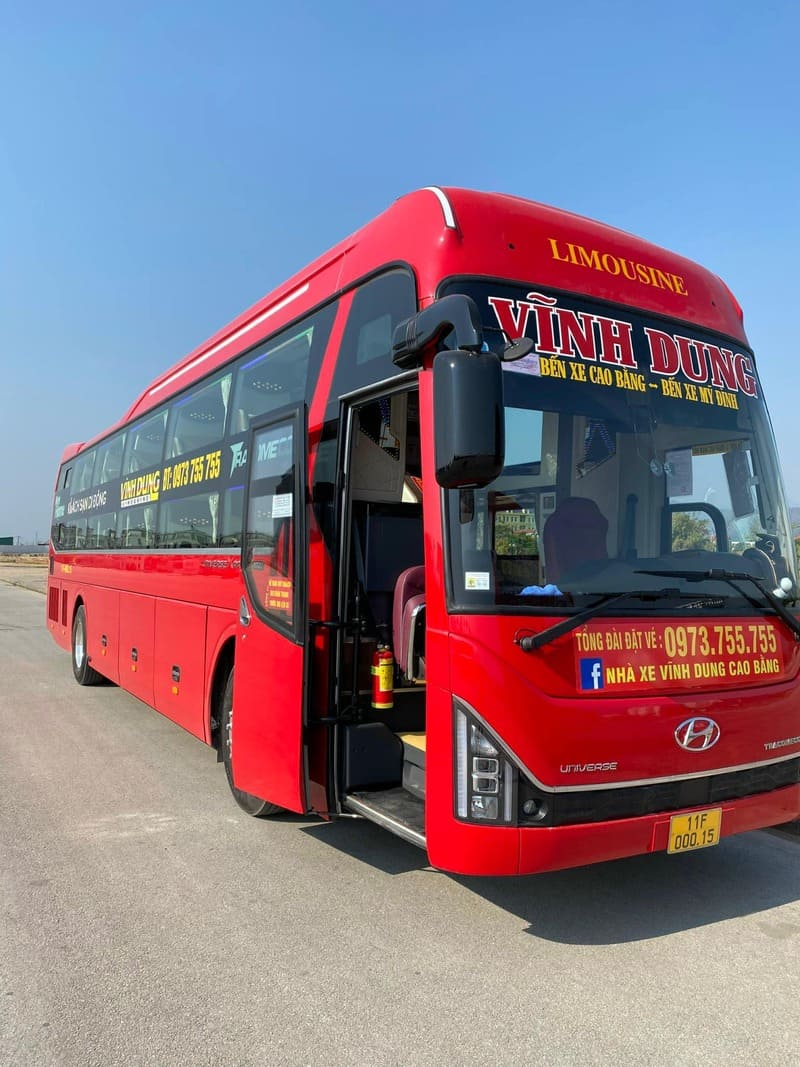 Đặt vé xe từ bến xe Gia Lâm đi Cao Bằng 10 hãng