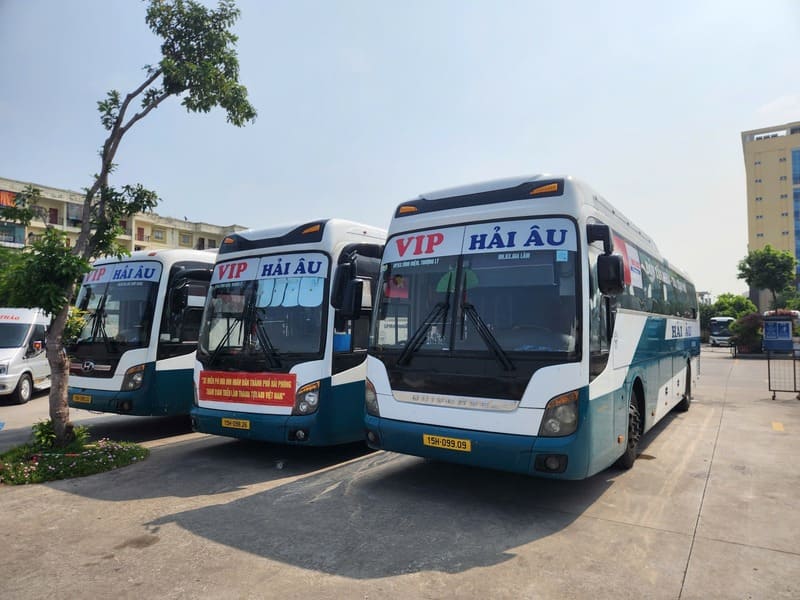 Đặt vé bến xe Gia Lâm đi Hải Phòng với 11 hãng