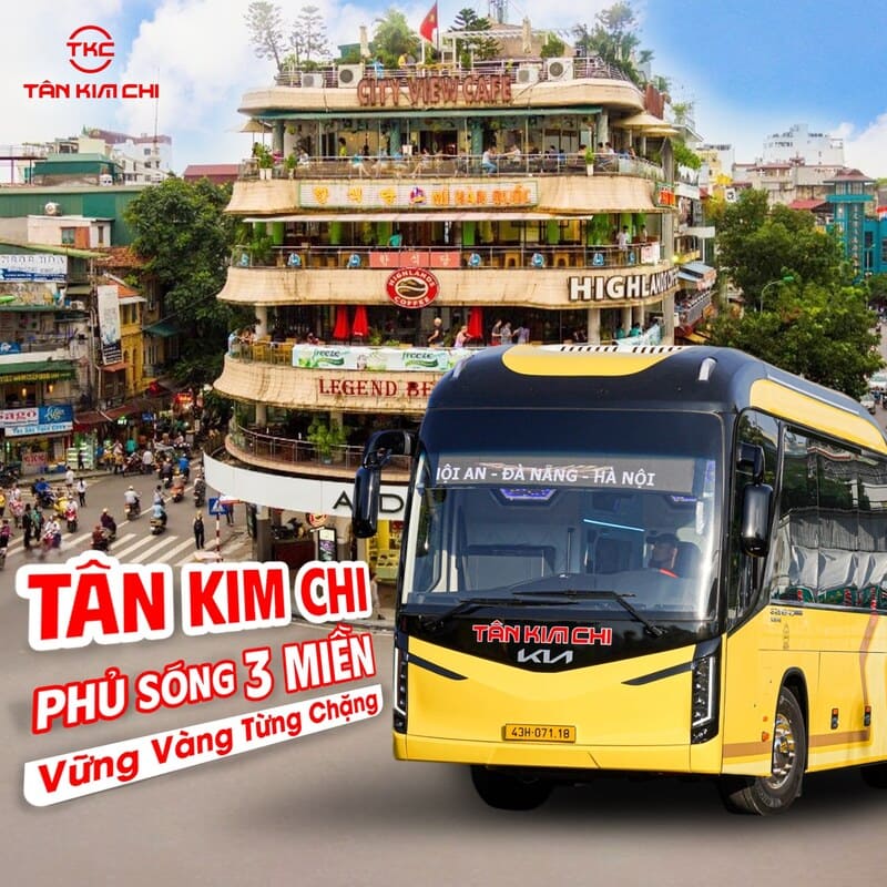 Đặt vé 10 nhà xe từ bến xe Yên Nghĩa đi Đà Nẵng