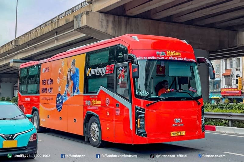 Đặt vé 10 nhà xe từ bến xe Yên Nghĩa đi Đà Nẵng