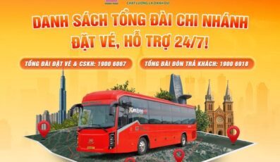 Xe Bến Tre đi Đà Lạt Bảo Lộc: 4 nhà xe được đánh giá cao nhất