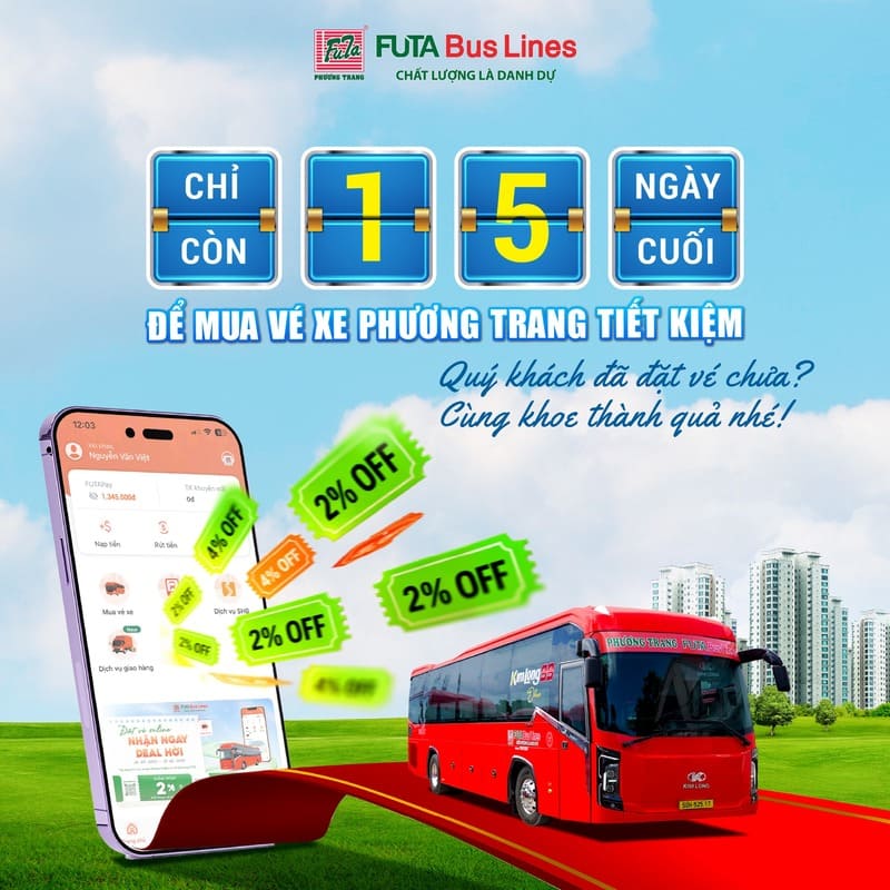 Đặt vé 7 nhà xe Cà Mau đi Hậu Giang Vị Thanh