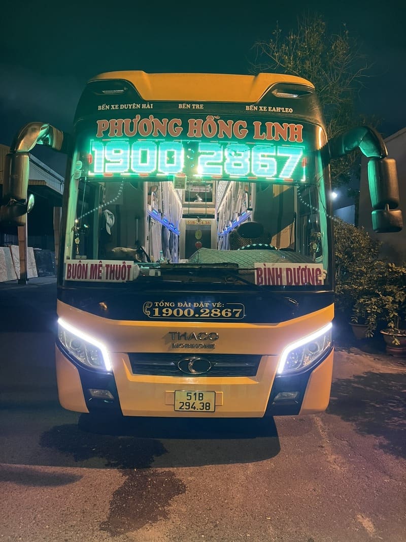 Đặt vé xe Đắk Lắk đi Đồng Tháp trả khách tại Buôn Ma Thuột