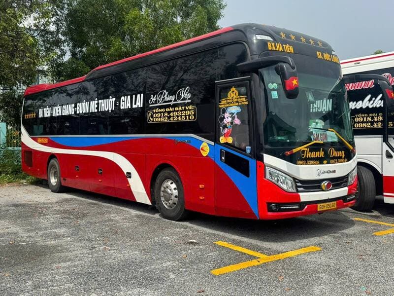 Đặt vé xe Daklak đi Rạch Giá Kiên Giang đón ở Buôn Ma Thuột