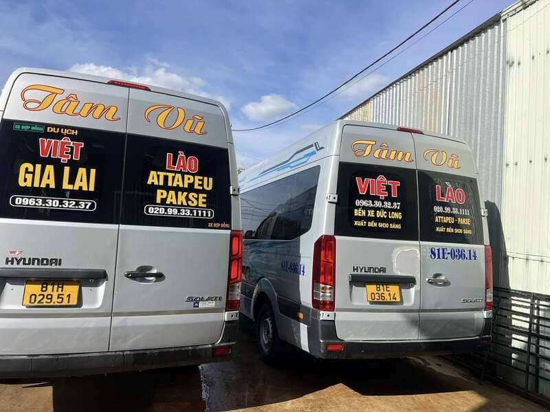 Top 4 Nhà xe Gia Lai đi Lào xe từ Pleiku đi Viêng Chăn