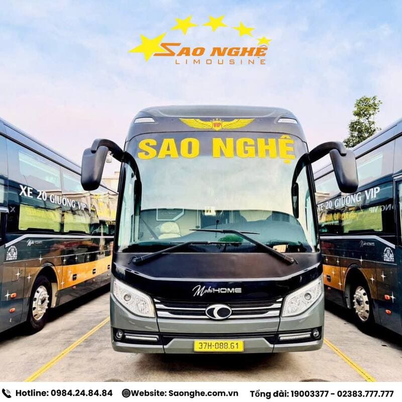 Đặt vé xe Hà Nội đi Diễn Châu Nghệ An 10 hãng tốt nhất