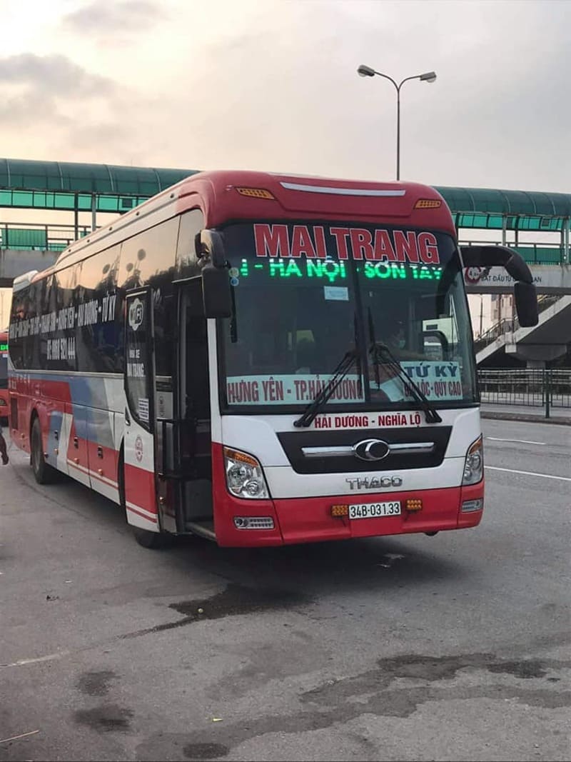 Đặt vé 4 nhà xe Hải Dương đi Sơn Tây