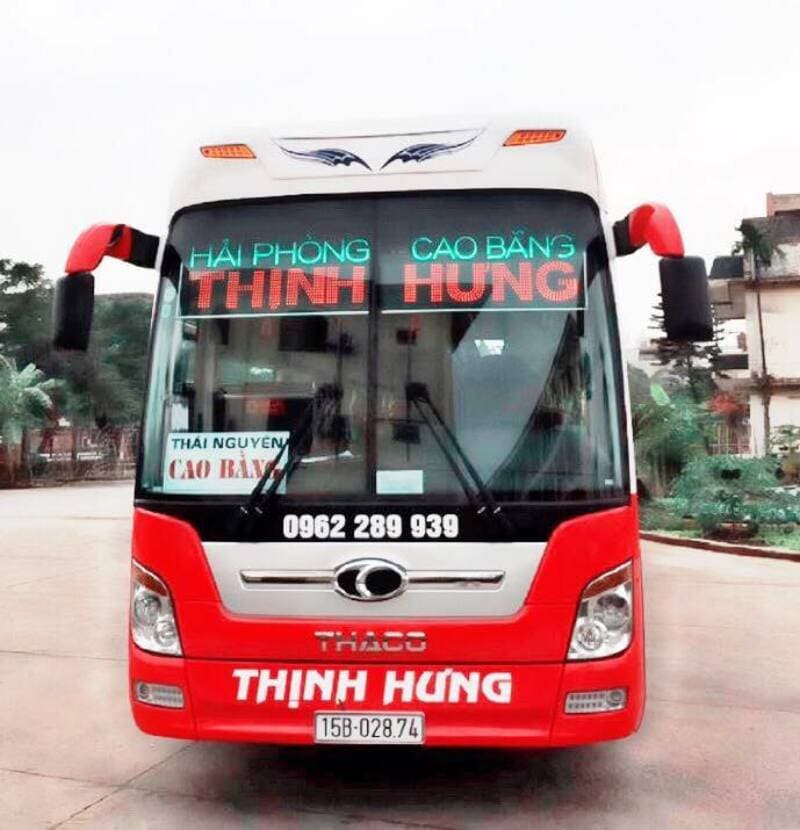 Đặt vé 5 nhà xe Hải Phòng đi Cao Bằng