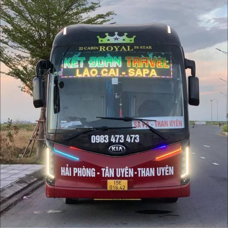 Đặt vé 9 nhà xe Hải Phòng đi Lai Châu Than Uyên