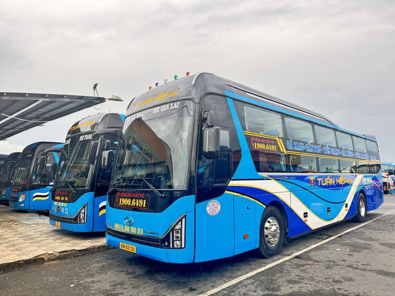 Đặt vé 6 nhà xe Hậu Giang đi Bình Phước (Vị Thanh đi Đồng Xoài)