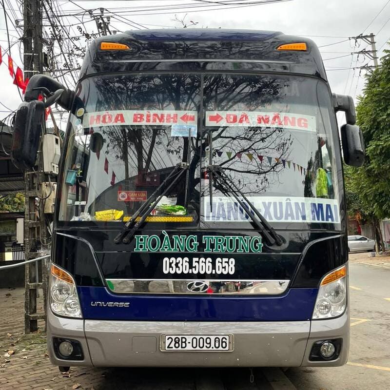 Đặt vé xe Hòa Bình đi Đà Nẵng với 9 hãng uy tín nhất