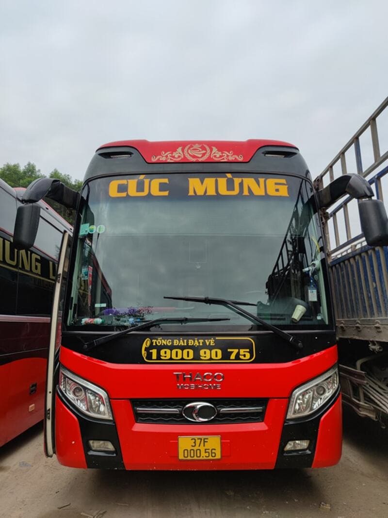 Đặt vé 6 nhà xe Hưng Yên đi Hà Tĩnh Kỳ Anh