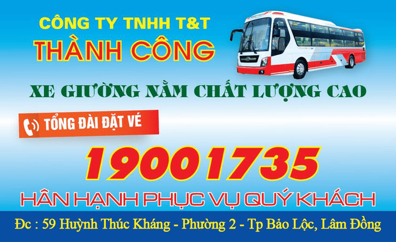 7 Nhà xe khách Đắk Lắk đi Bảo Lộc đón khách tại Buôn Ma Thuột