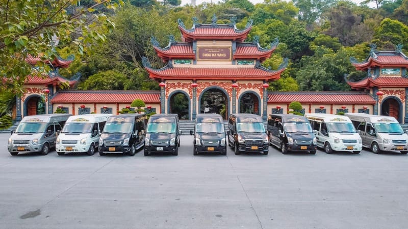 Đặt vé xe khách Hà Nội đi chùa Ba Vàng với 13 hãng