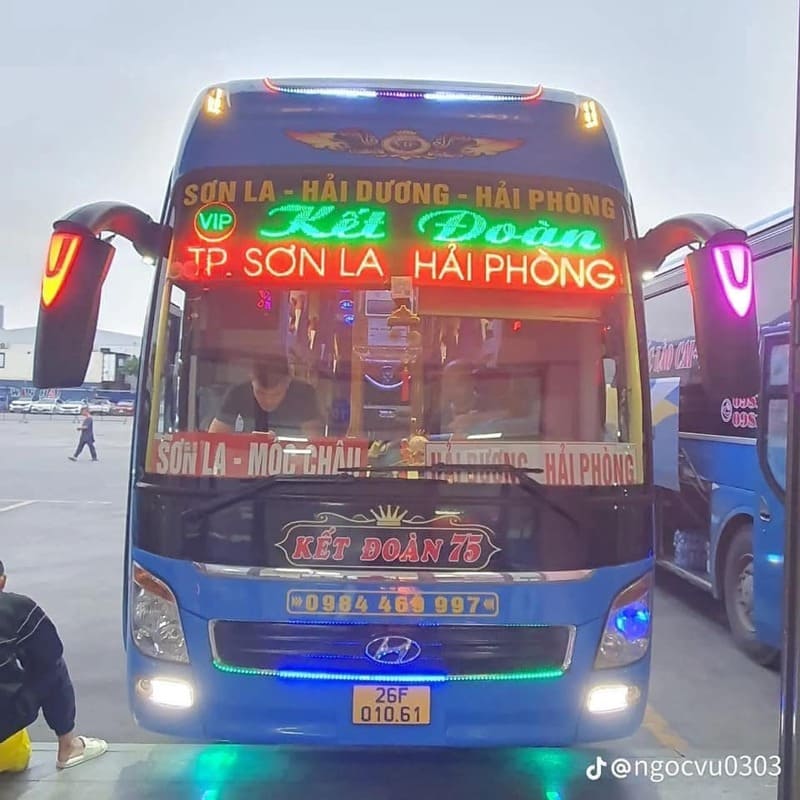 Top 8 Nhà xe khách Hải Phòng Sơn La Mộc Châu