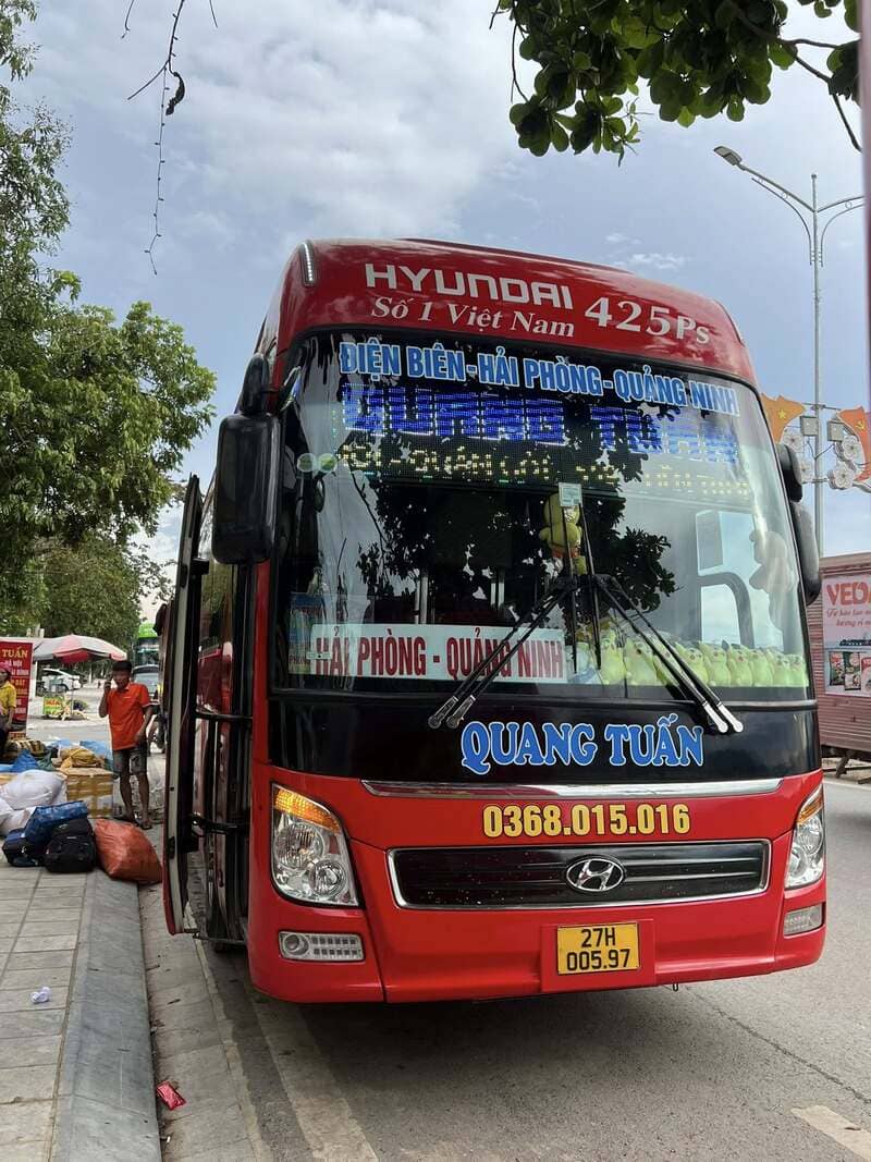 Đặt vé 8 nhà xe khách Quỳnh Côi (Thái Bình) đi Sơn La