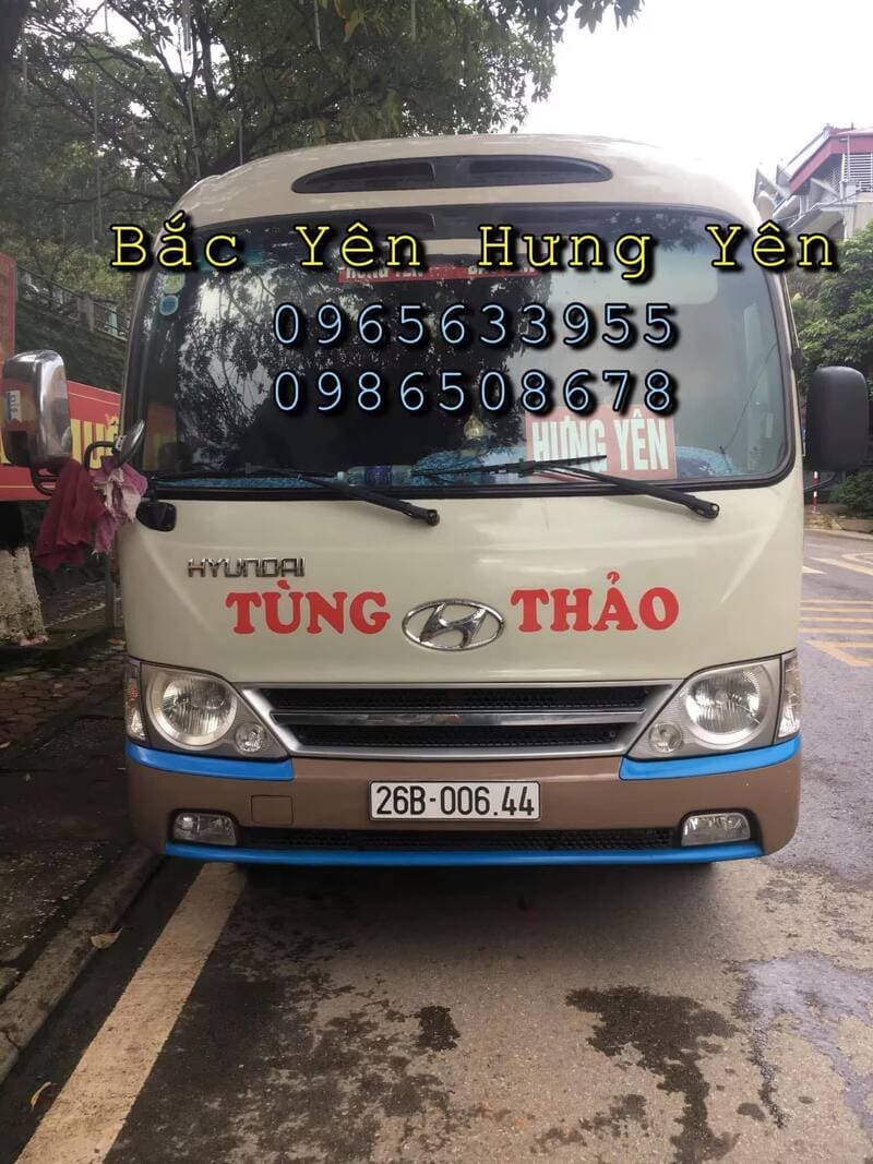 Đặt vé xe khách Sơn La đi Hưng Yên về Mộc Châu 13 hãng