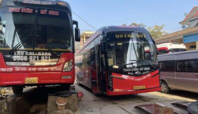 Đặt vé xe khách Sơn Tây đi Lào Cai Sapa với 5 hãng uy tín