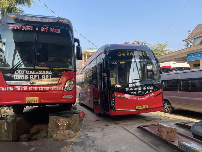 Đặt vé xe khách Sơn Tây đi Lào Cai Sapa với 5 hãng uy tín