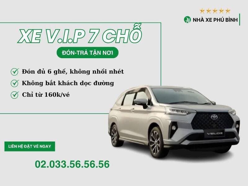 Đặt vé 7 nhà xe khách Uông Bí đi Hải Phòng