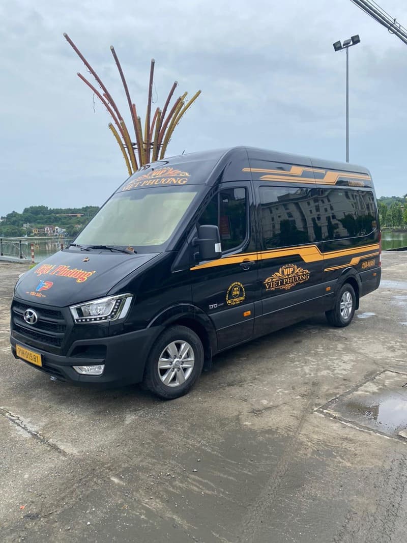 xe khách Việt Trì đi Yên Bái (Phú Thọ đi Nghĩa Lộ)