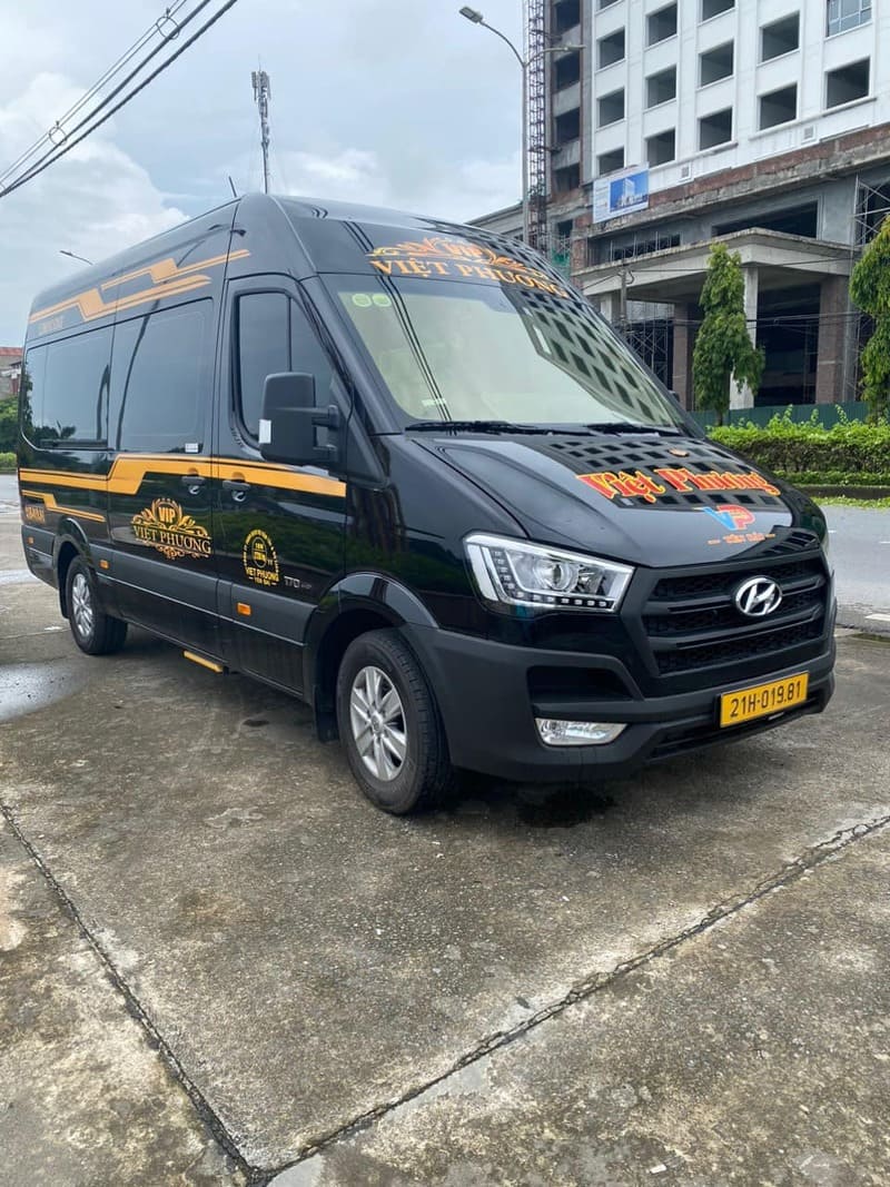 xe khách Việt Trì đi Yên Bái (Phú Thọ đi Nghĩa Lộ)