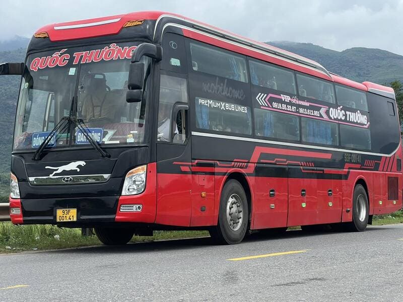 Top 16 Nhà xe Kon Tum đi Huế giường nằm 40 – 45 chỗ