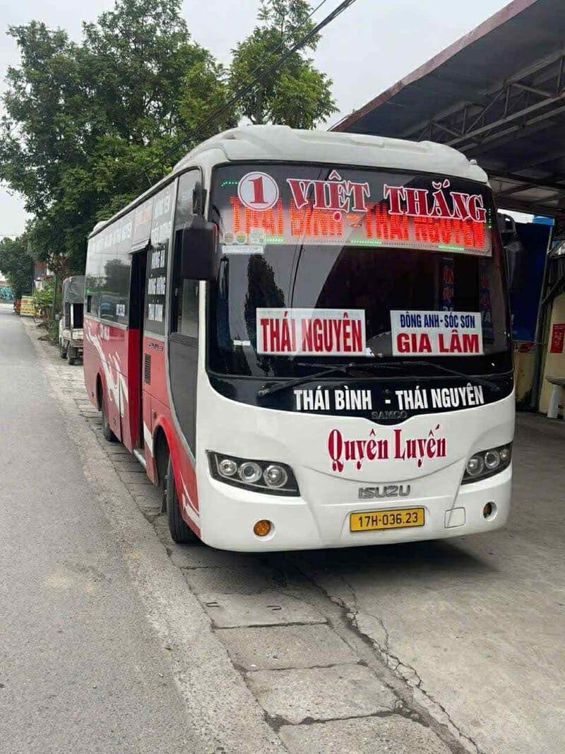 Đặt vé 8 nhà xe Móng Cái đi Thái Nguyên