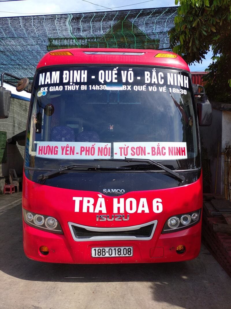 Top 10 Nhà xe Nam Định Hưng Yên đón khách Hải Hậu đi Phố Nối