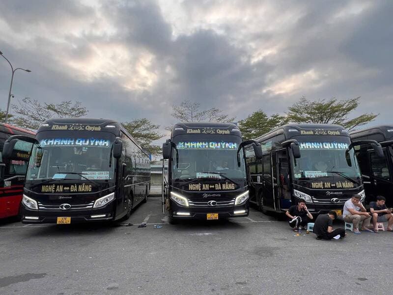 Đặt vé 9 nhà xe Nghệ An đi Quảng Ngãi đón khách ở Vinh