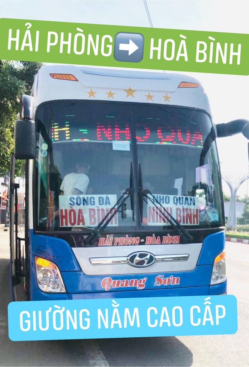 Đặt vé 10 nhà xe Nho Quan (Ninh Bình) đi Hải Phòng
