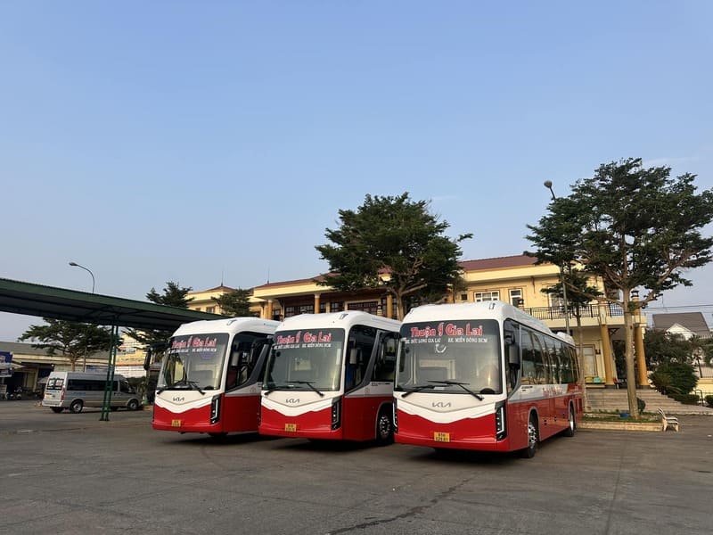 Đặt vé 9 nhà xe Quảng Trị đi Gia Lai (Đông Hà đi Pleiku)