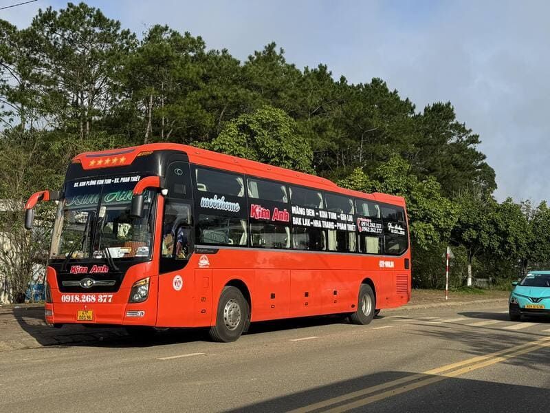 Top 15 Nhà xe Quy Nhơn đi Kon Tum Măng Đen