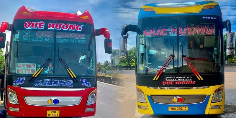 Đặt vé xe Sài Gòn đi Vĩnh Hy Hang Rái Thái An & núi Chúa