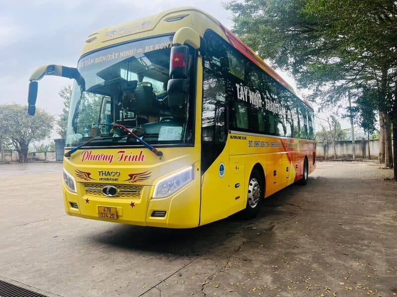 Top 5 Nhà xe Tây Ninh đi Kon Tum số điện thoại 24/24