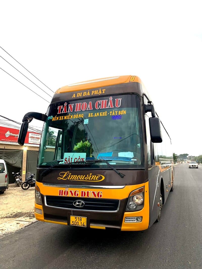 Đặt vé xe Tây Sơn (Bình Định) đi Sài Gòn (TPHCM) 15 hãng