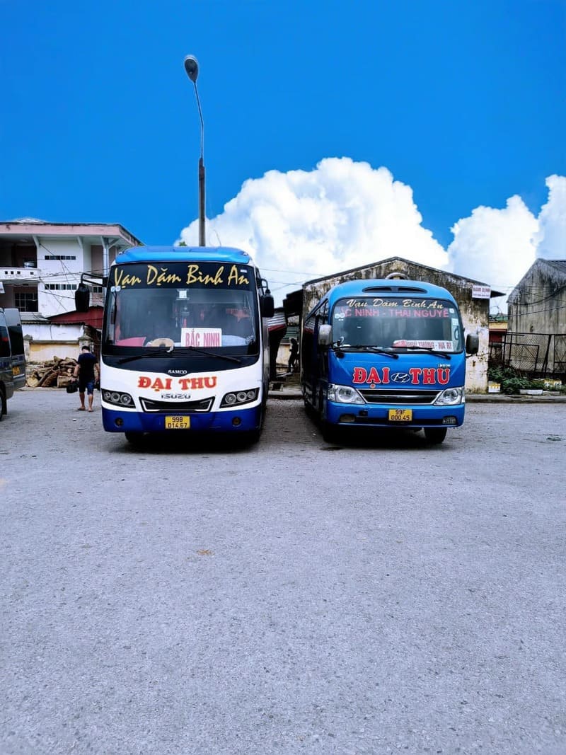 Đặt vé 10 nhà xe Thái Nguyên Bắc Kạn có xe trung chuyển
