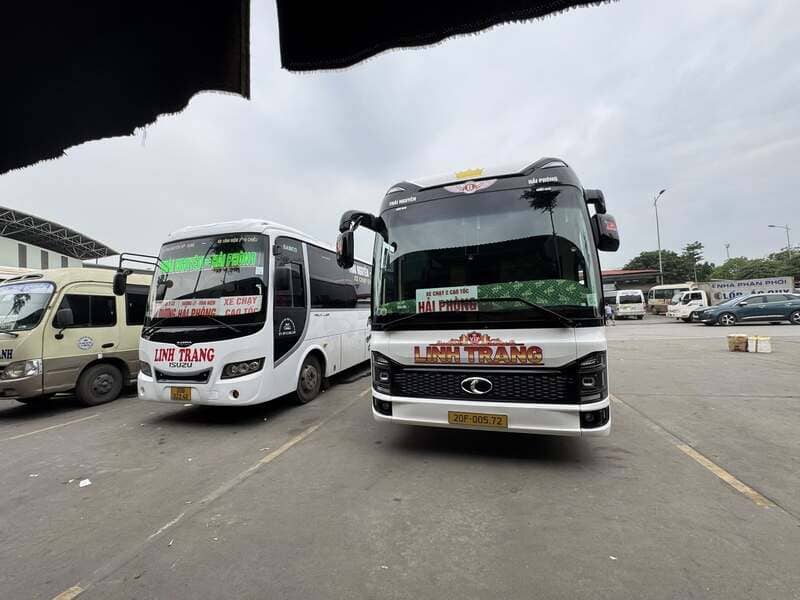 10 Nhà xe Thái Nguyên đi Hải Phòng số điện thoại & giá vé