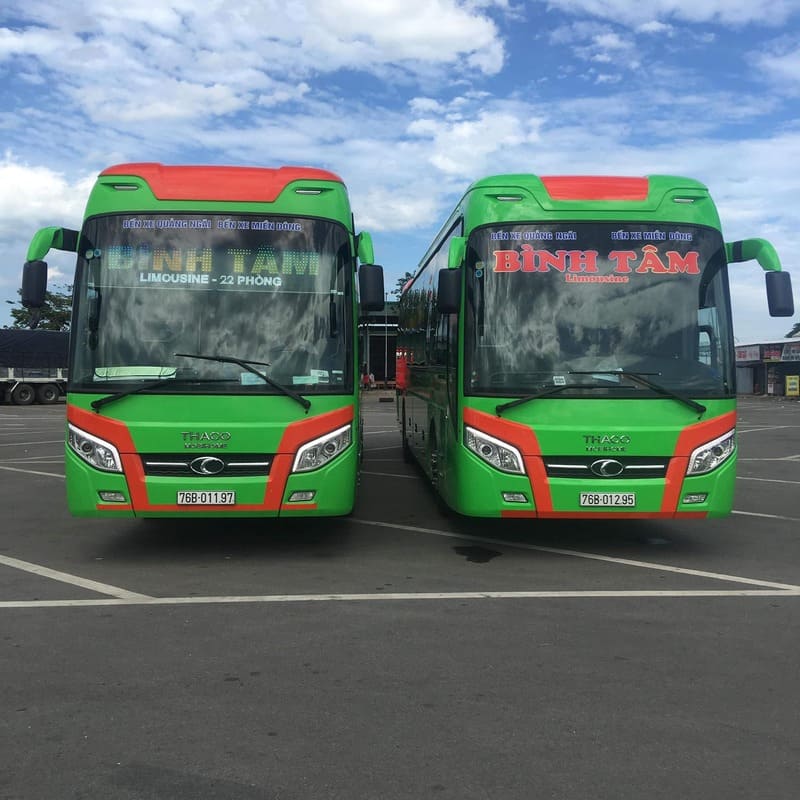Đặt vé 9 nhà xe Thanh Hóa đi Quảng Ngãi