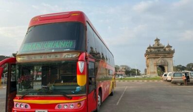 Đặt vé 5 nhà xe từ bến xe Nước Ngầm đi Lào Viêng Chăn