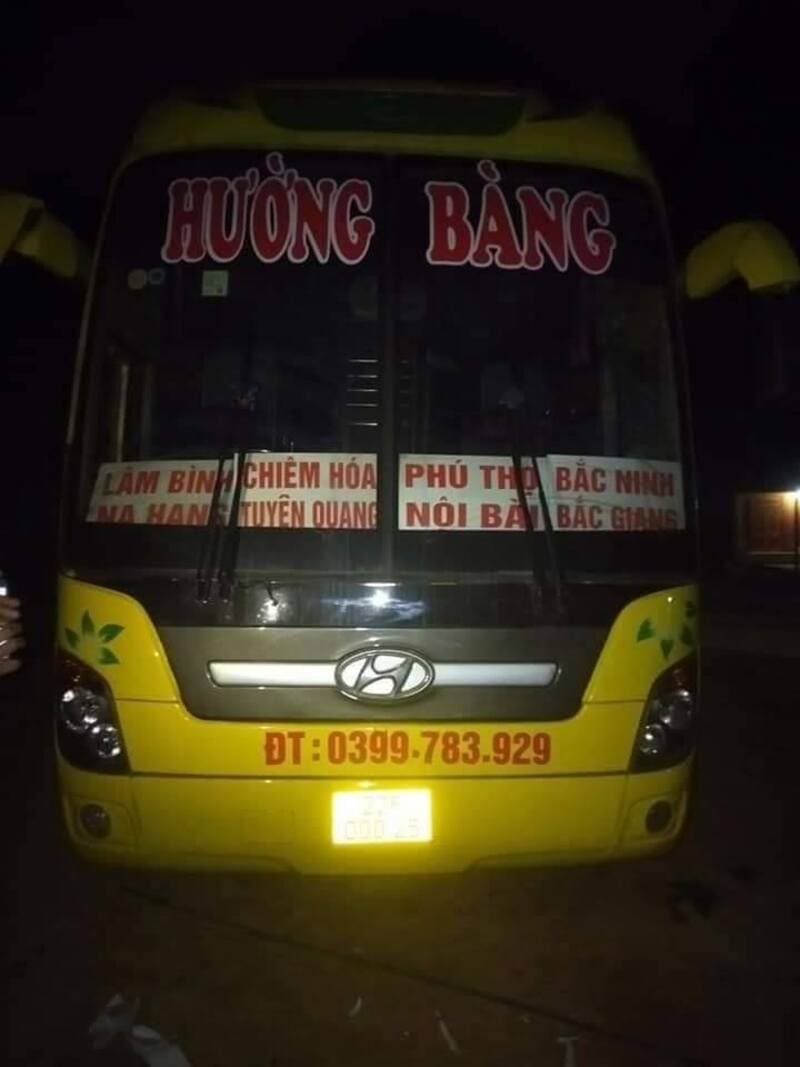 Đặt vé 11 nhà xe Tuyên Quang đi Bắc Giang