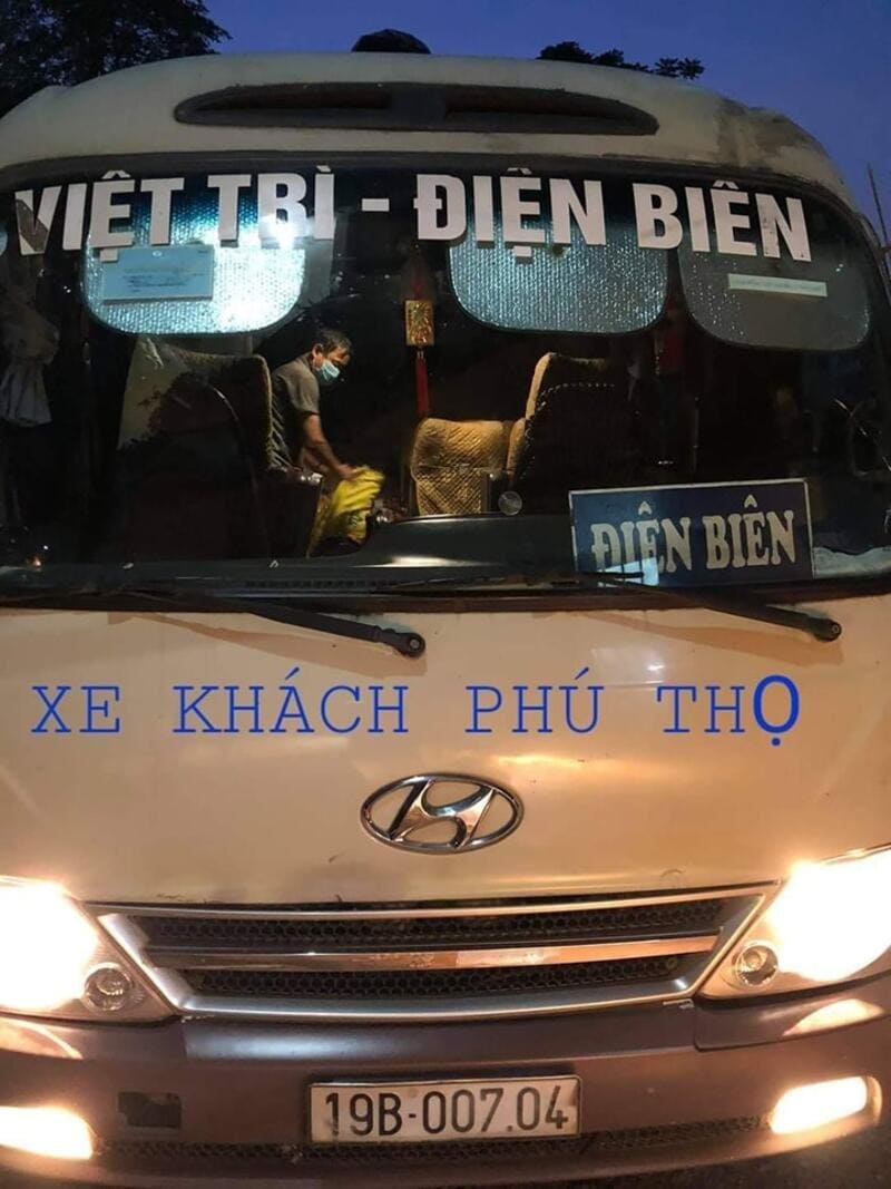 Đặt vé 5 nhà xe Việt Trì (Phú Thọ) đi Điện Biên