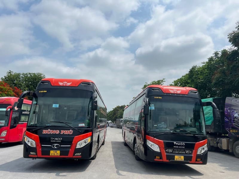 Đặt vé 5 nhà xe Việt Trì (Phú Thọ) đi Điện Biên