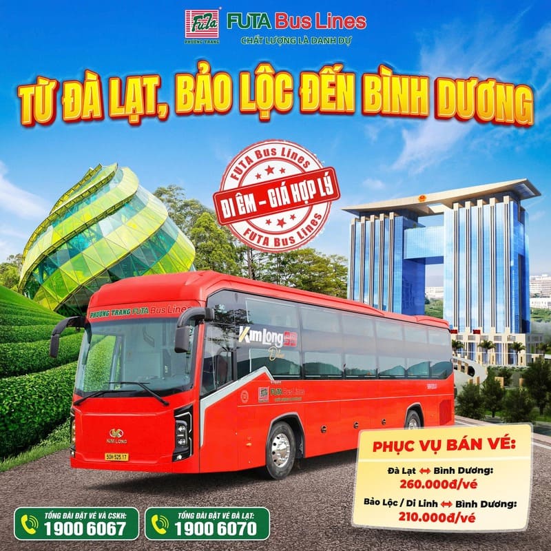 Xe Vũng Tàu Bảo Lộc: 4 Nhà xe nổi tiếng được khách chọn nhiều